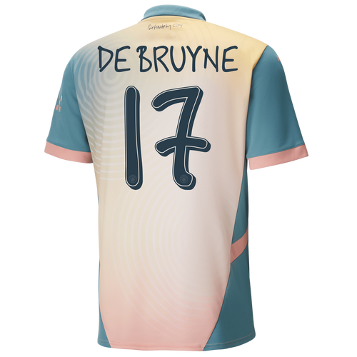 Manchester City 2024/25 Fourth Jersey Kevin De Bruyne player version