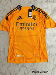 Real Madrid 2024-25 Away player version Jersey