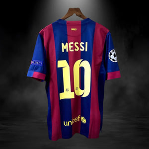 BARCELONA 14/15 HOME KIT RETRO FAN VERSION (MESSI 10).