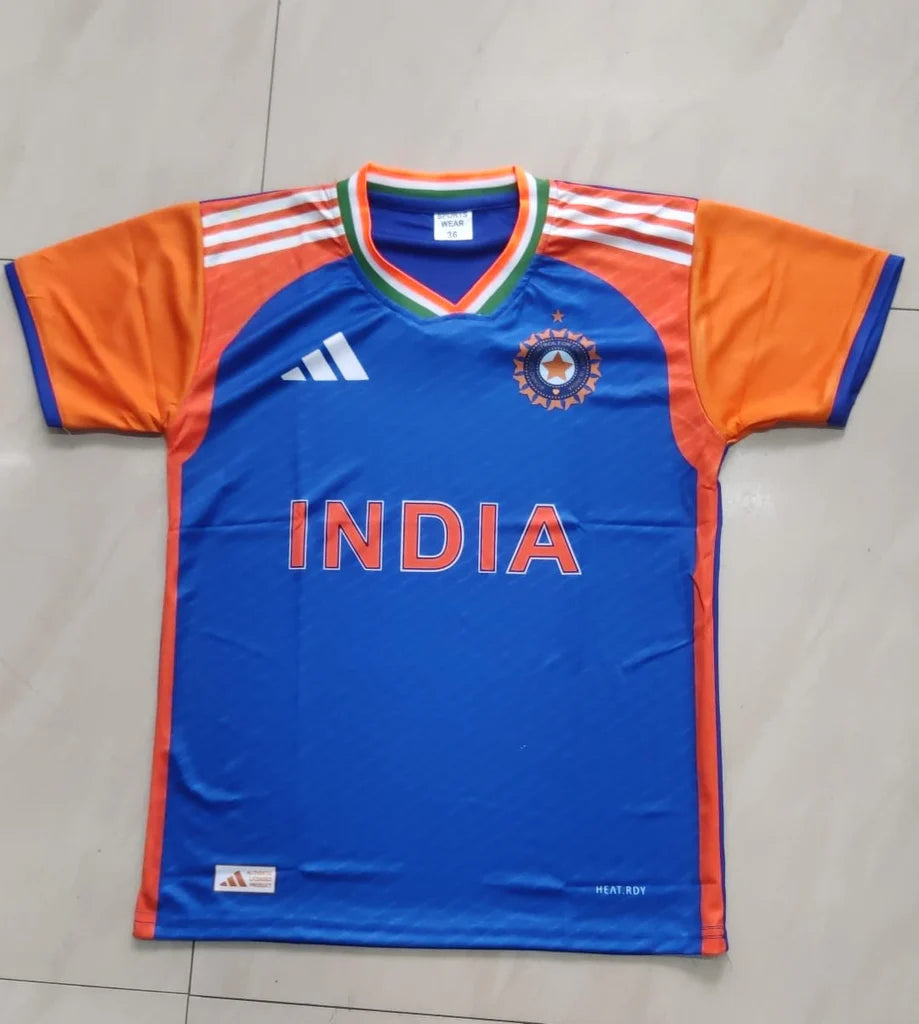 India T-20 Cricket World Cup 2024 Jersey PLAYER VERSION