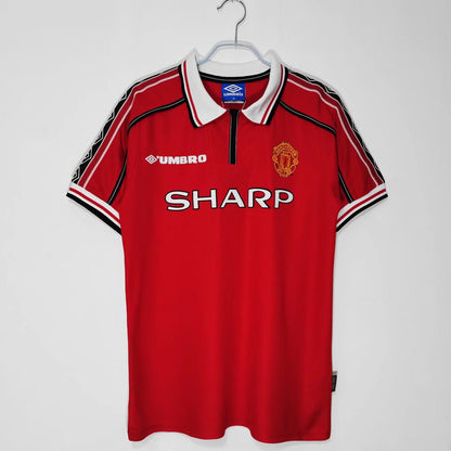 MANCHESTER UNITED 1998-1999 HOME JERSEY