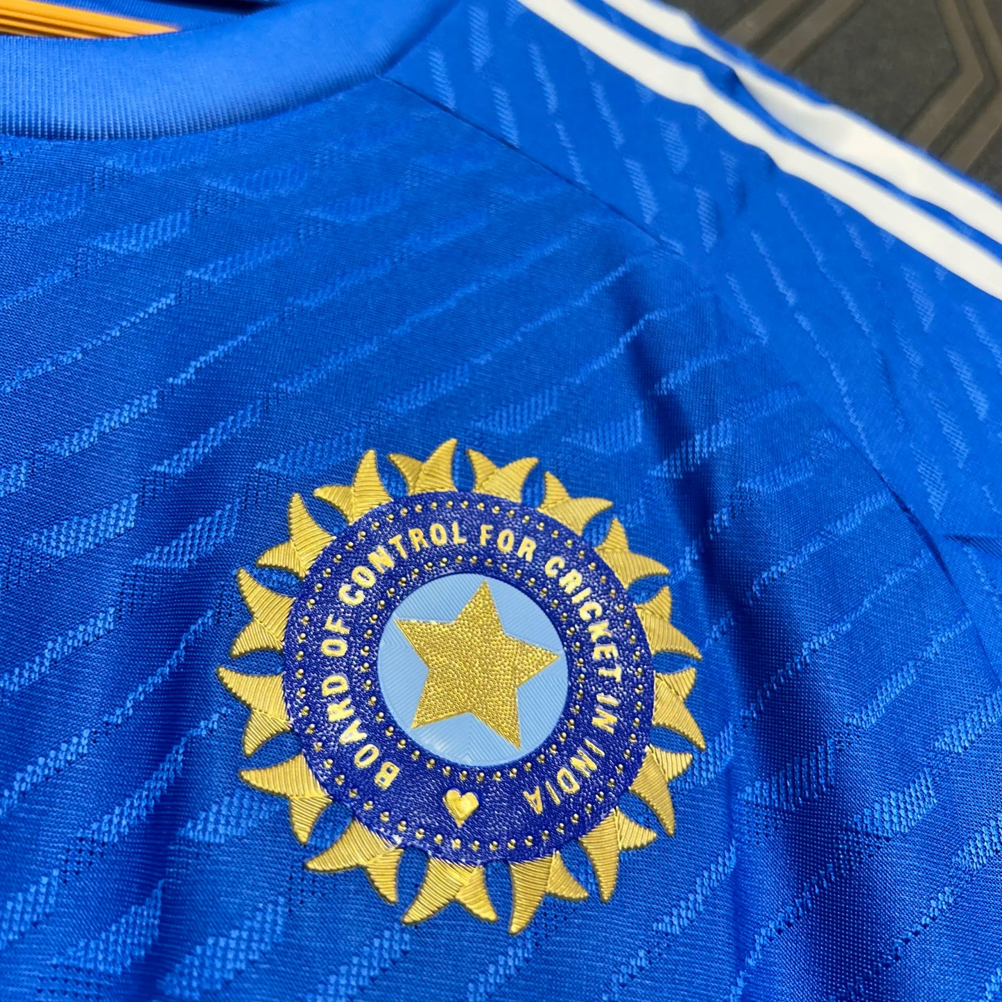 INDIA BLUE TRAINING JERSEY 2024-25 OFFICIAL AUTHENTIC ORIGINALS