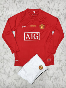 Manchester United Retro 2008 Home UCL Final Full Sleeves