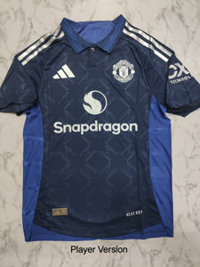 Manchester United Jersey Away 24 25 Season PLAYER VERSION