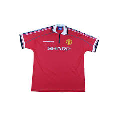 MANCHESTER UNITED 1998-1999 HOME JERSEY