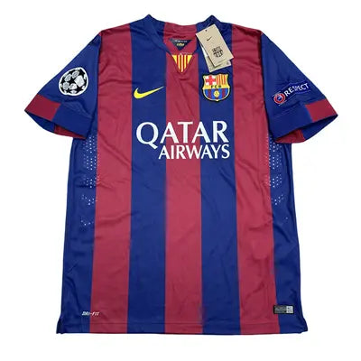 BARCELONA 14/15 HOME KIT RETRO FAN VERSION (MESSI 10).