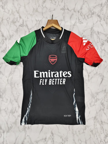 Arsenal Fc Black Training Kit Player Version Only Jersey