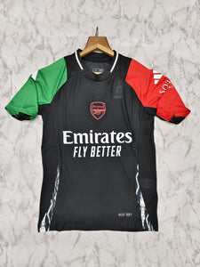 Arsenal Fc Black Training Kit Player Version Only Jersey