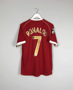 Retro Ronaldo Manchester United Home Jersey 2006