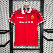 MANCHESTER UNITED 1998-1999 HOME JERSEY